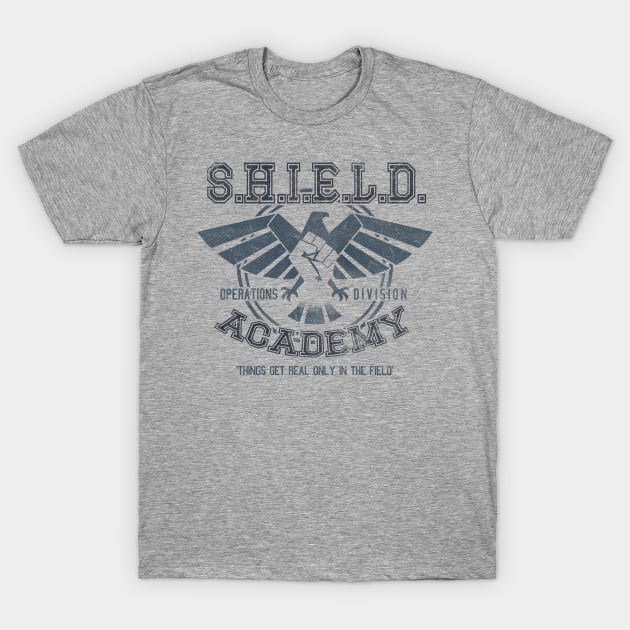 Shield Academy (Ops. Division) T-Shirt by Arinesart